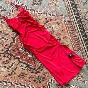 H&M Red Maxi Dress
